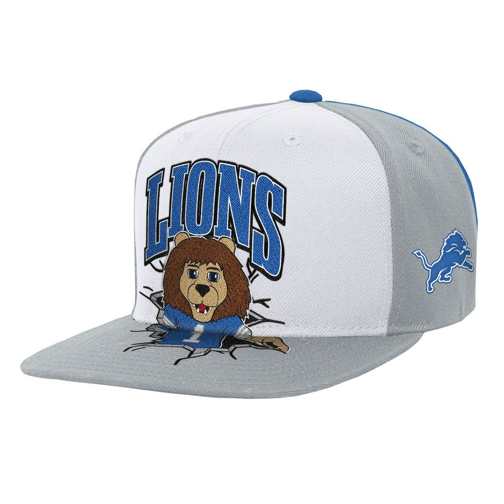 Youth Team Mascot Snapback Hat - Detroit Lions