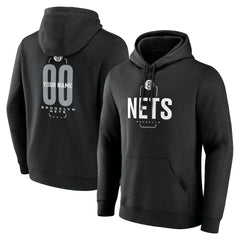 NBA Brooklyn Nets Center Court Name & Number Custom Hoodie