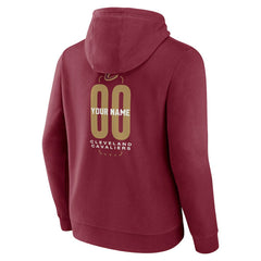 NBA Cleveland Cavaliers Center Court Name & Number Custom Hoodie sale