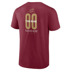 NBA Cleveland Cavaliers Center Court Name & Number Custom T-Shirt sale