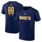 NBA Denver Nuggets Center Court Name & Number Custom T-Shirt sale