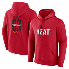 NBA Miami Heat Center Court Name & Number Custom Hoodie
