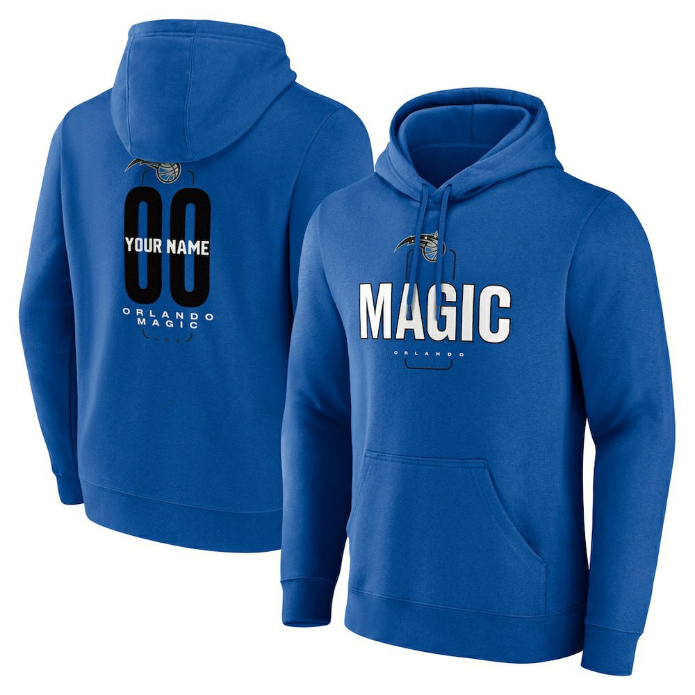 NBA Orlando Magic Center Court Name & Number Custom Hoodie