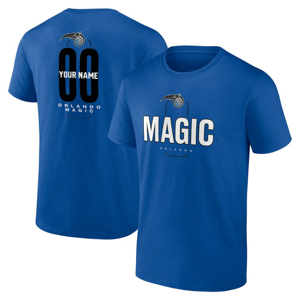 NBA Orlando Magic Center Court Name & Number Custom T-Shirt