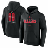 NBA Portland Trail Blazers Center Court Name & Number Custom Hoodie
