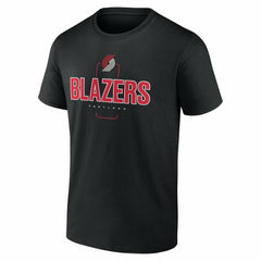NBA Portland Trail Blazers Center Court Name & Number Custom T-Shirt
