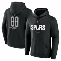 NBA San Antonio Spurs Center Court Name & Number Custom Hoodie