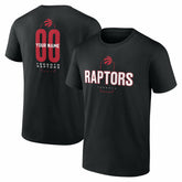 NBA Toronto Raptors Center Court Name & Number Custom T-Shirt