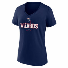 NBA Washington Wizards Women's Center Court Name & Number Custom V-Neck T-Shirt