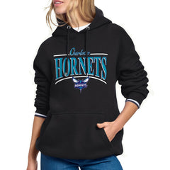 NBA Charlotte Hornets Starter Women's Arch Stripe Fleece Hoodie
