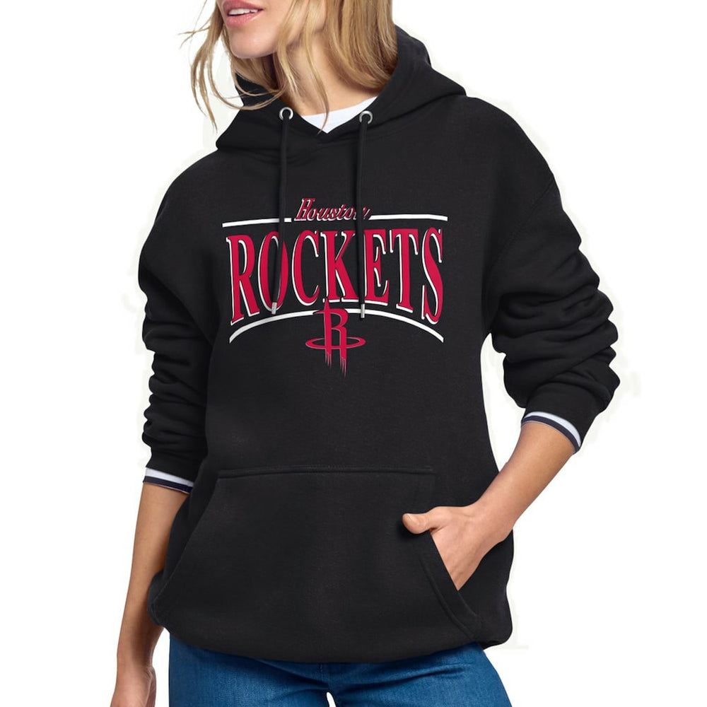 NBA Houston Rockets Starter Women's Arch Stripe Fleece Hoodie sale