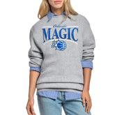 NBA Orlando Magic Starter Women's Arch Stripe Fleece Crewneck Sweatshirt