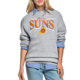 NBA Phoenix Suns Starter Women's Arch Stripe Fleece Crewneck Sweatshirt