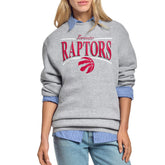 NBA Toronto Raptors Starter Women's Arch Stripe Fleece Crewneck Sweatshirt