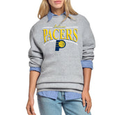 NBA Indiana Pacers Starter Women's Arch Stripe Fleece Crewneck Sweatshirt