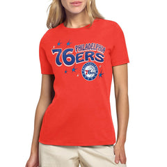 NBA Philadelphia 76ers Starter Women's Fireworks T-Shirt