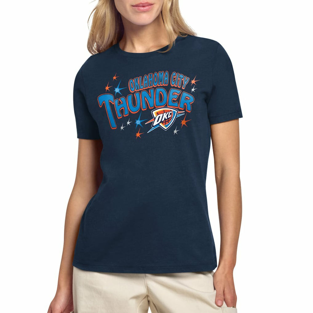 NBA Oklahoma City Thunder Starter Women's Fireworks T-Shirt