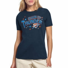 NBA Oklahoma City Thunder Starter Women's Fireworks T-Shirt