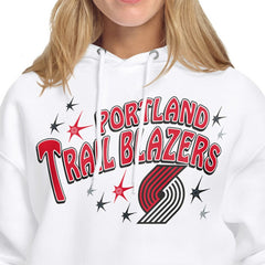 NBA Portland Trail Blazers Starter Women's Fireworks Fleece Hoodie
