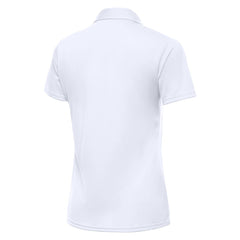 Spain National Team Antigua Women's Statement Y-Neck Polo - White