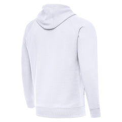 Spain National Team Antigua Takeover Fleece Raglan Hoodie - White