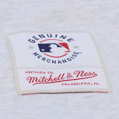 MLB Atlanta Braves Mitchell & Ness Women's Script Cropped Boxy T-Shirt