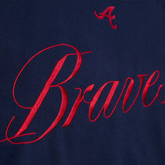MLB Atlanta Braves Mitchell & Ness Women's Script Sweatshirt