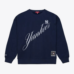 MLB New York Yankees Mitchell & Ness Women's Script Sweatshirt