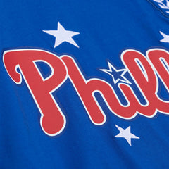 MLB Philadelphia Phillies Mitchell & Ness Women's Pep Rally Cropped Boxy T-Shirt