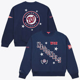 MLB Washington Nationals Mitchell & Ness Women's Pep Rally Sweatshirt