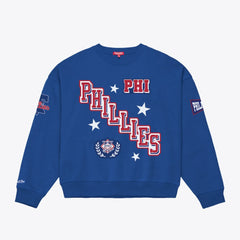 MLB Philadelphia Phillies Mitchell & Ness Women's Pep Rally Sweatshirt