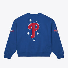 MLB Philadelphia Phillies Mitchell & Ness Women's Pep Rally Sweatshirt