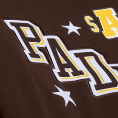 MLB San Diego Padres Mitchell & Ness Women's Pep Rally Sweatshirt