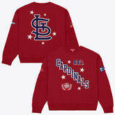 MLB St. Louis Cardinals Mitchell & Ness Women's Pep Rally Sweatshirt