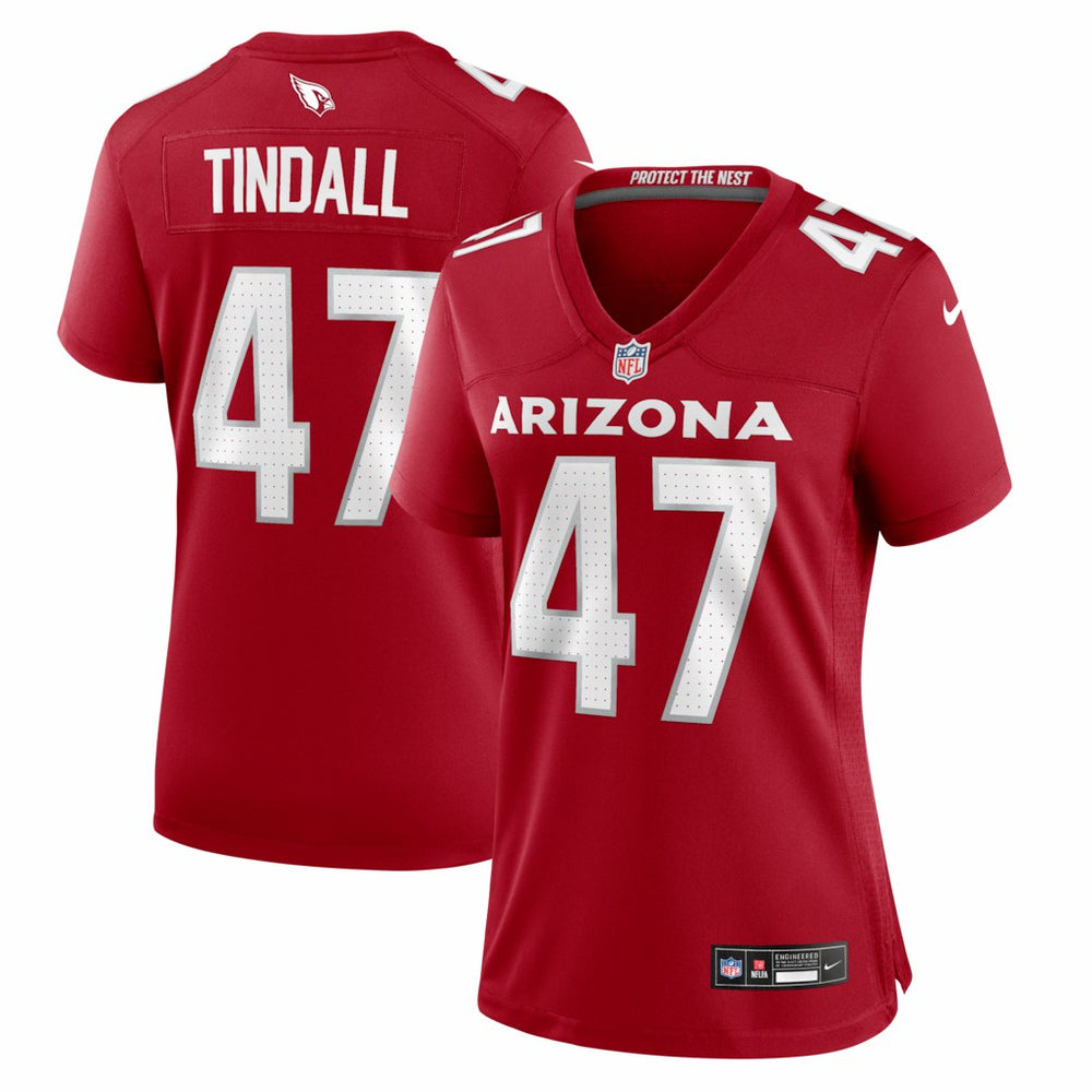 Channing Tindall Women's Team Game Jersey - Arizona Cardinals
