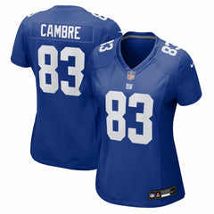 Dalen Cambre Women's Team Game Jersey - New York Giants