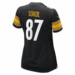 Matt Sokol Women's Team Game Jersey - Pittsburgh Steelers