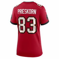 Caden Prieskorn Women's Team Game Jersey - Tampa Bay Buccaneers