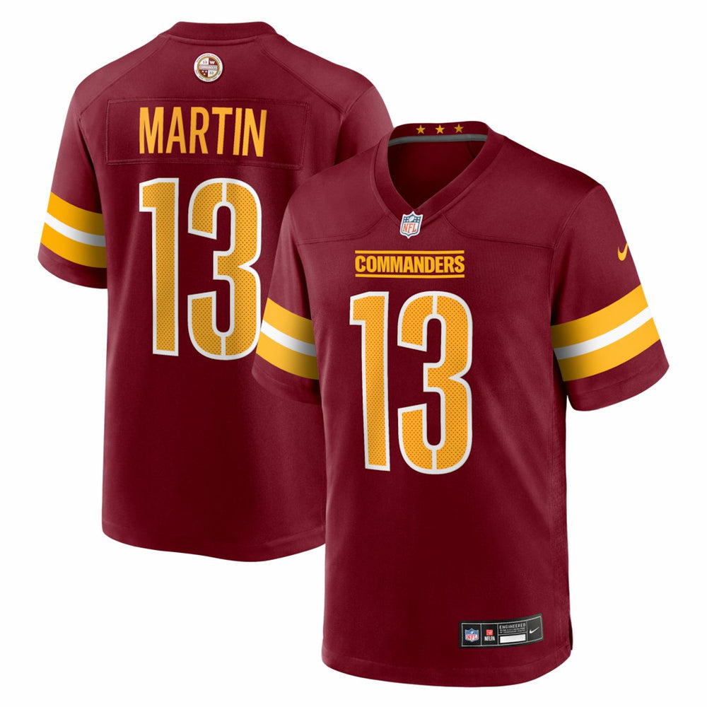 Tay Martin Team Game Jersey - Washington Commanders