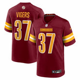 Car'lin Vigers Team Game Jersey - Washington Commanders