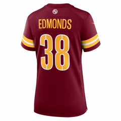Chase Edmonds Women's Team Game Jersey - Washington Commanders