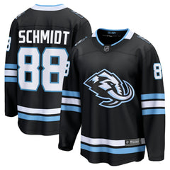NHL Black Nate Schmidt Utah Mammoth Fanatics Home Breakaway Player Jersey