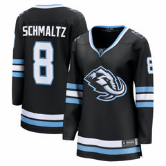 NHL Black Nick Schmaltz Utah Mammoth Fanatics Women's Home Breakaway Player Jersey