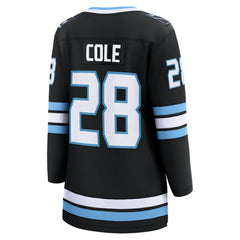 NHL Black Ian Cole Utah Mammoth Fanatics Women's Home Breakaway Player Jersey