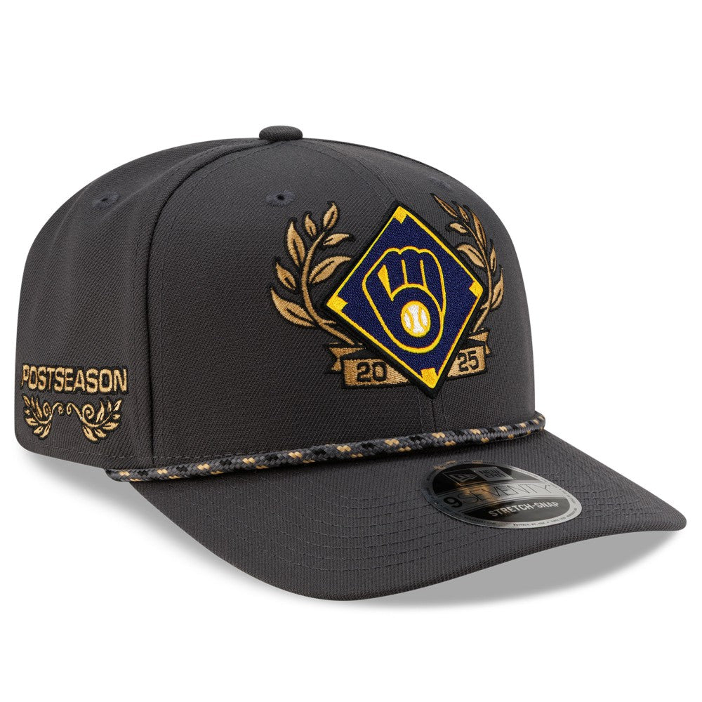MLB Milwaukee Brewers New Era 2025 National League Division Series Champions 9SEVENTY Adjustable Hat