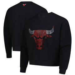 NBA Chicago Bulls Terez Unisex Oversized Gemstone Logo Sweatshirt