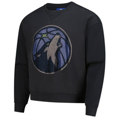 NBA Minnesota Timberwolves Terez Unisex Oversized Gemstone Logo Sweatshirt