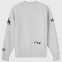NHL Heather Gray Los Angeles Kings OVO x NHL Fleece Sweatshirt