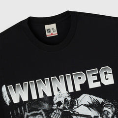 NHL Black Winnipeg Jets OVO x NHL Graphic T-Shirt