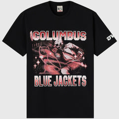 NHL Black Columbus Blue Jackets OVO x NHL Graphic T-Shirt